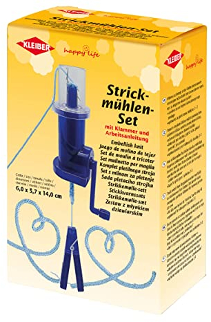 Kleiber Strickmühle - Knitting Cord Maker - Strickmühle - Lila - ABS & Edelstahl