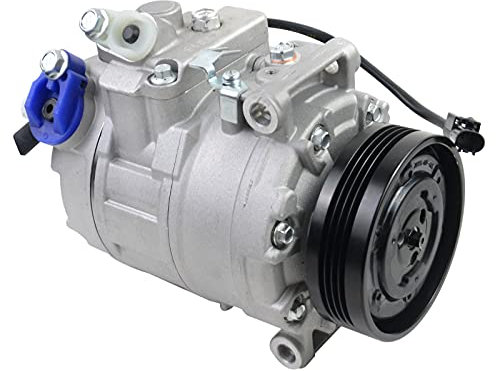 Bisenya Compressore aria condizionata 64509174802 Compatibile con 5er E60 E61 520i 525d 530d 535d 7er E65 E66 E67 730Ld 64526983098