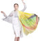 Prettystern Damen XXL Seidenschal Stola Sommer-Tuch Seide Schal Strand Pareo Sarong bunt modisch Druck orange Y23