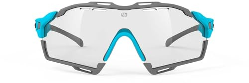Rudy Project Unisex CUTLINE Lagoon Matte Impact Photocromic 2 Laser Black Sonnenbrille, 139