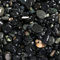 Aqua Della, Aquarienkies in der Farbe Vulcano 2-5 mm, 2 kg, dekorativ und funktional, bietet Unterstützung, besteht aus hochwertigen Elementen, vor Gebrauch mit warmem Wasser abspülen