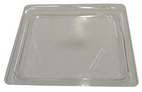 Plateau carre en verre d'origine Four micro-ondes 481944058905 WHIRLPOOL