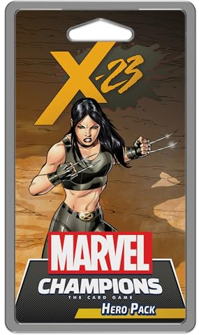 Marvel Champions The Card Game X-23 Hero Pack - Superhelden-Strategie-Kooperationsspiel für Kinder und Erwachsene, ab 14 Jahren, 1-4 Spieler, 45-90 Minuten Spielzeit - Fantasy Flight Games