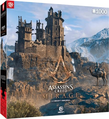 Good Loot Gaming : Assassin's Creed Mirage - Difficult Hard 1000 Piece Jigsaw Puzzle – Computer Game Jigsaw Puzzle - for Video Game Lovers - for Adults and Kids 12+ - 68,3x48 cm