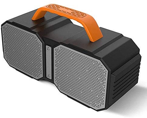 CAFFIA Bluetooth Speakers,Speaker,Outdoor, Portable,Waterproof,Wireless Speakers, Bluetooth 5.0,Loud Stereo,Built In Subwoofer 40W Wireless Stereo Hi-Fi Bass Speaker Durable For Home Party Camping And