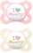 MAM Silicone originale, 0-6 mesi, 2 pezzi, Mummy Rose