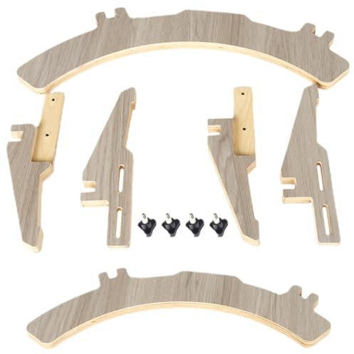 DOITOOL Fahrradabstellständer Holz Tragbarer Verstellbarer Hinterrad Parkständer Rennrad Mountainbike Reparaturständer Außeneinsatz