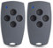 Lot de 2 émetteurs manuels de Rechange pour Marantec Digital 212-433 211-433 221-433 - Compatible avec Marantec d313 382 384 d302 d304 433