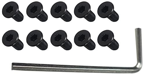 KARFRI 10pcs Scooter -Lenker vordere Gabelröhre for Sechskantgrenze Ersatzteile Kits for M365 Ninebot ES2 geeignet
