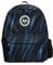 Hype Boy's Rain Badge Backpacks, Black, One Size