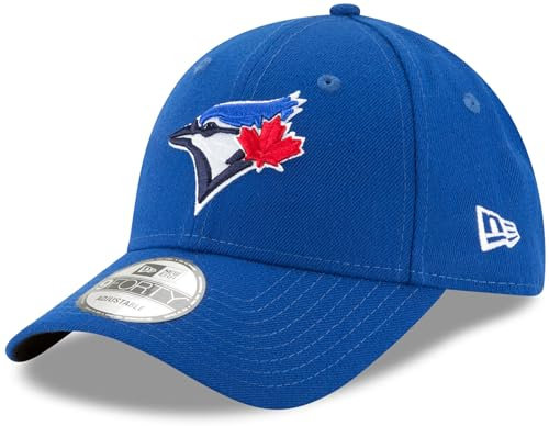 New Era MLB The League Youth 9FORTY Team-Farbe, Primär-Logo, verstellbare Mütze, Einheitsgröße, Toronto Blue Jays, Einheitsgr��e