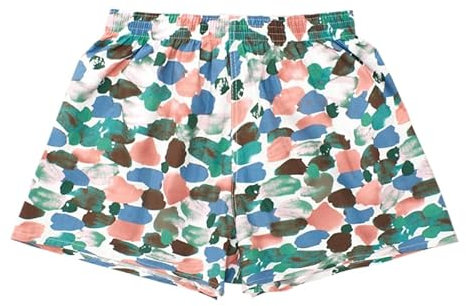 Hialegion Damen Schlafhose Bauwolle Freizeithose Damen Boxershorts Pyjamahose Sommer Going-out Shorts Kritzeln XL