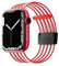 BolYel Cinturino Compatibile con Cinturini Apple Watch 38mm 40mm 41mm Donne Uomini, Nylon Braccialetto Traspirante Leggero Armband per iWatch Serie 9 8 7 6 5 4 3 2 1 SE, Rosso