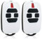 LINEOPS Telecomando 433,92 MHz per DEA Ziggy GTI2/4, GT2/4, Mio TR2/4, Mio TR2N/4N Telecomando per porta del garage Garanzia 3 anni, Batterie incluse - Set di 2 (4 pulsanti)