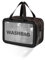 Boic Trousse De Toilette Transparente, Homme et Femme, Voyage, Grande, Noir, L