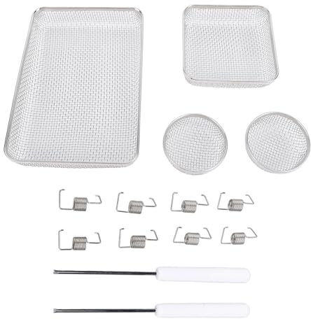 Set of 4 Motorhome Screen, Oven Screen, Air Vent, Stainless Steel Cover for Motorhome Fridge Vents