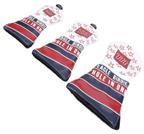 Cubierta de Cabeza del Club de, Portada Portátil de Portátil de Tapa de Cuero PU de Cuero y Etiqueta de Número Al Aire (Black) (White)