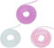 3Pcs Multicolored Cable Protector,1.55M Spiral Data Cable Protective Sleeve,Flexible Cable Wire Protector,Cable Sleeves for Phone Charge Cable, USB Data Cable Accessories