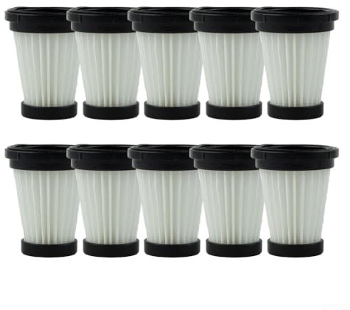 HEPA-Filter Ersatzfilter passend für Moosoo K12 K12 Pro K13 Invictus One 1.0 X7/2.0 schnurlose Handstaubsauger, 10 Stück