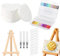 Pintura Textil 3D - Pintura En Relieve Para Tela,Materiales De Arte 3D Con Esponja Para Lienzo, Muebles, Viajes, Hogar, Fiestas, Exteriores, Escuela, Niños Y Adultos