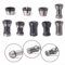 Mandrino a pinza per fresa da 6 mm, 6, 35 mm, 8 mm, opzioni per macchine per incidere (AR-1/4 (6.35))