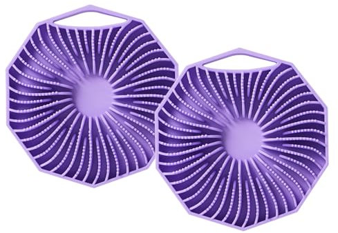 Silicone Body Scrubber | Brosse De Bain Exfoliante Douche,2 Pièces Brosse De Nettoyage Éponge Exfoliante, Massage En Silicone Pour Types De Peau Nettoyage