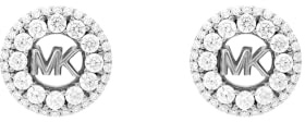 Michael Kors Premium Women's Silver- Tone Sterling Silver Earring, MKC1827040
