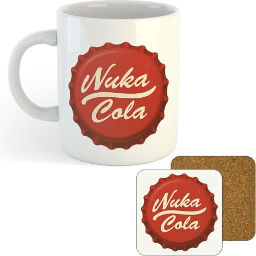 11oz Mug | Nuka Cola Bottle Cap | Printed Funny Gift Idea Cup Tea Coffee