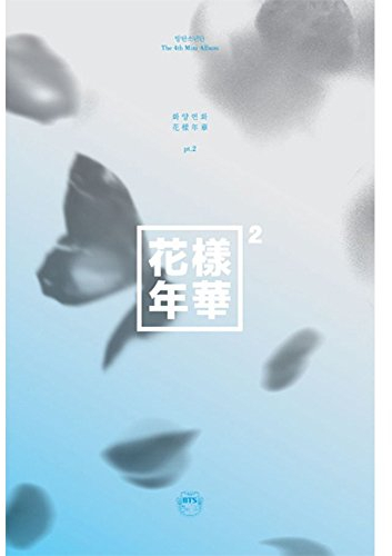 BTS BANGTAN BOYS KPOP 4th Mini Album In The Mood For Love PT.2 [Blue Ver.] CD + Photobook + Photocard + Gift (4 Photocards Set)
