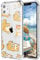 MAYCARI for iPhone 11 Pro Case Shiba Inu Clear, Cute Dog Design Transparent Shockproof Hard PC Back + TPU Soft Bumper Cover with Air Cushion Protective for Boys&Girls