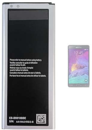 Aousavo EB-BN910BBE Batterie de Rechange Compatible avec Galaxy Note 4 SM-N910A SM-N910C SM-N910G