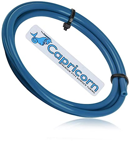 Creality Offiziell Capricorn PTFE 2M Bowden Schlauch 1,75mm Filament, PTFE Schlauch XS Serie für Ender 3 Serie/Ender 5 Serie/CR 10 Serie mit Importiertes PTFE-Harz, Hoch Temperatur Beständig,Ungiftig