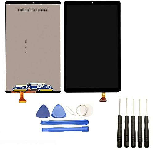 Visiodirect - Ecran Complet: Vitre Tactile + Ecran LCD Compatible avec Samsung Tab A 10.1 (2019) SM-T510 SM-T515 Taille 10.1 Argent (Gris) + Kit Outils