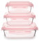 Premier Housewares Home, Clear, Pink, One Size