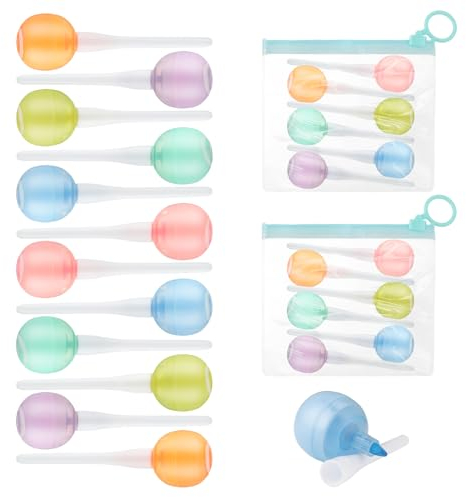 Newofview 12 Stück Mini Textmarker für Kinder, Bonbon Textmarker Süße Highlighter Pen Marker Set für Geschenke Party Geburtstag Schule,Lutscher