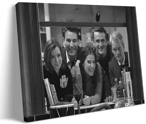KOPTEW How I Met Your Mother Poster Poster Dekorative Malerei Leinwand Wandkunst Wohnzimmer Poster Schlafzimmer Malerei,Wandkunst Bilddruck Moderne Familienzimmer Dekor 24x36inch(60x90cm)