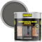 INNOV8 COATINGS COMPOSITE DOOR PAINT - 750 ml - No Primer or Top Coat - Fast Drying - Satin Finish - Mountain GREY - Exterior Door Paint