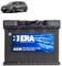 Batteria 60Ah A.G.M. per Volkswagen Golf VII 7 1.2 1.5 1.6 benzina/e-Golf 2012+