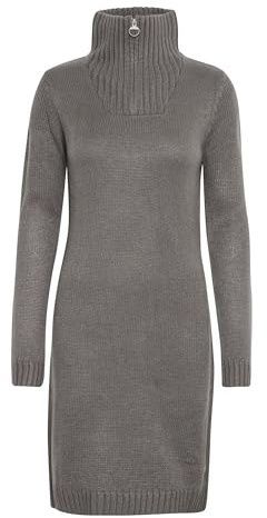 OXMO OXCarryola Damen Kleid Midikleid Strickkleid