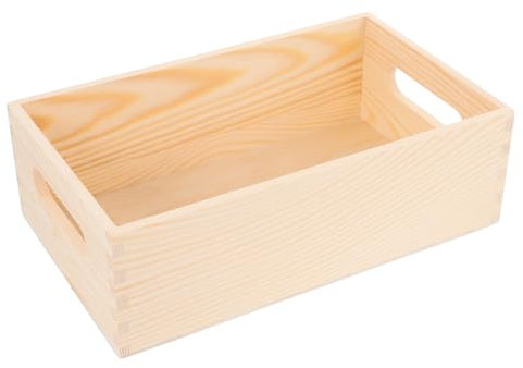 SEWOART Aufbewahrung Praktische Unbehandelte Für Werkzeuge Und Kleinigkeiten Mit Seitlichen Für Schreibtisch Und Vielseitig Einsetzbar