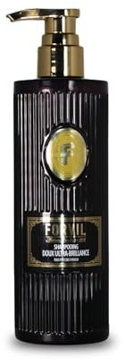 FORVIL Shampooing Doux Ultra-Brillance, Shampoing Luxeol Gloss Absolu, 94% D’ingrédients D’origine Naturelle, Shampoing Sans Sulfate, Silicone, Paraben, 300ml