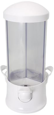 RoaQinFo Candy Machine Dispenser for Sweets And Nuts, Triple Container, Transparent, Large Capacity, Full Rotation, Easy Cleaning, Removable Lid