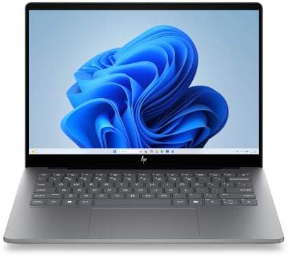 HP OmniBook 7 14-kk0000slx, Notebook, AMD Ryzen 5 240, 16 GB RAM, 512 GB, AMD Radeon 760M, Display 14 2K IPS Antiriflesso 300 nits, Laptop, 5MP IR TNR Cam, Windows 11, Portatile, Grigio