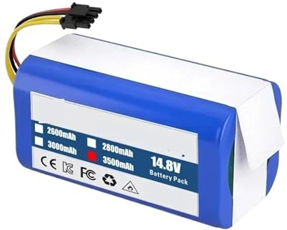 Compatible Con Cecotec Conga 1290 1390 1490 1590. Compatible Con Gutrend Echo 520. Batería De Iones De Litio De 3500mAh For Robot Aspirador(4800mAh)