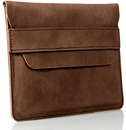 hecho. Leder Hülle für MacBook Air/Pro 13“ (M1-M3 | 2018-2024) - Handgefertigt & Fair - Fernando (Cover für MacBook Air 13 M1-M3 & Tasche für MacBook Pro 13“ M1-M2 2016-2022)