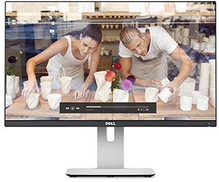 Dell UltraSharp U2414H 23.8 inch Widescreen IPS LCD Monitor (1920 x 1080, 2M:1, 250 cd/m2, 8 ms, HDMI/DP/mini DP/USB) (Renewed)