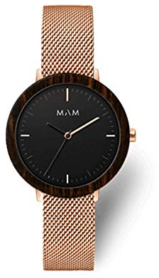 MAM Damen Analog-Digital Automatic Uhr mit Armband S0362024