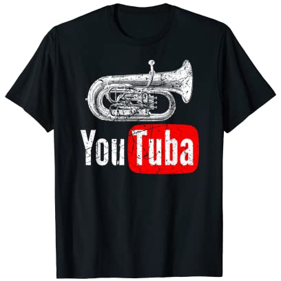 You Tuba Lustige Marschband Vintage Tuba Euphonium T-Shirt