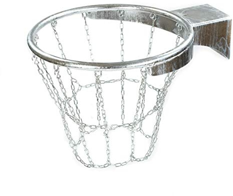 RomiSport Basketballkorb Basketball Basketballring mit Ring und Stahlnetz Qualität-und Sicherheitsgeprüft Ø45 Indoor und Outdoor