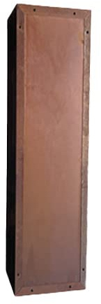 prima terra Kaminholzregal-Rückwand Edelrost 158x38 cm